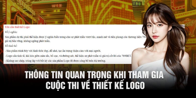 Thông tin quan trọng khi tham gia cuộc thi về thiết kế Logo